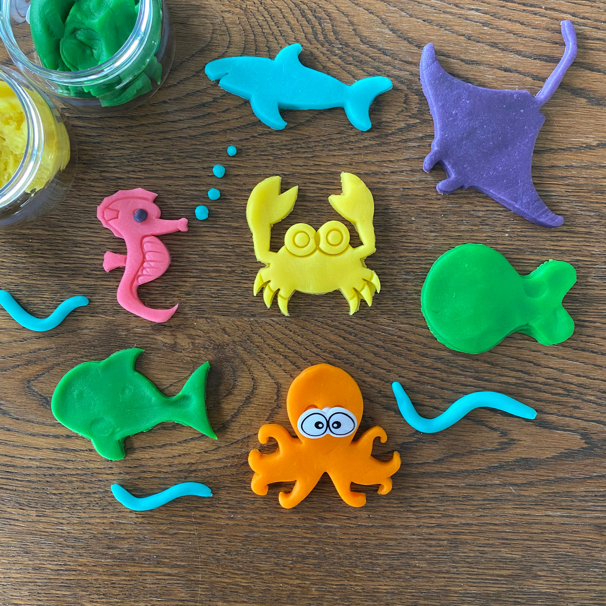 Play doh under cheap the sea creatures