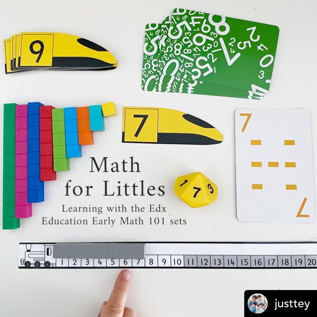 Maths for Littles - Learning with the Edx Education Early Math 101 sets
