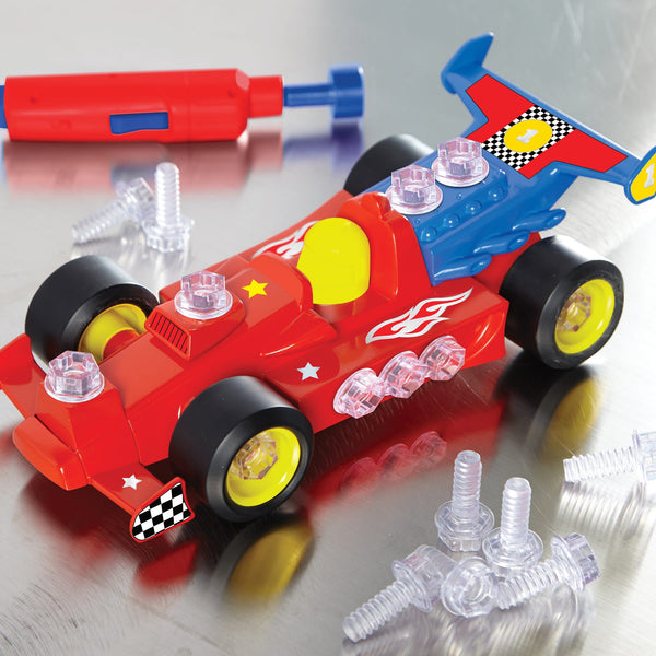 Design & Drill® Power Play Vehicles™ - Race Car *CLEARANCE AS-IS