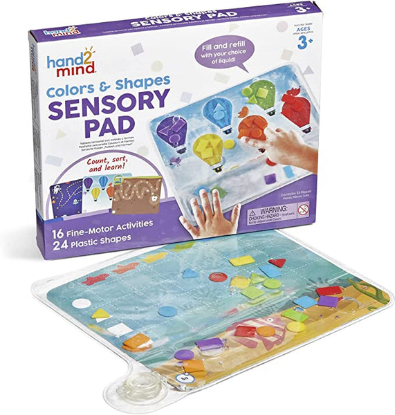 CLEARANCE AS-IS Colors & Shapes Sensory Pad