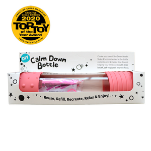 *Clearance AS-IS* Jellystone Calm Down Sensory Bottle - PINK