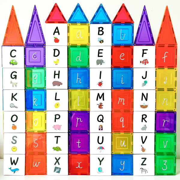 Learn & Grow Toys  Magnetic Alphabet Upper Case  (40 pieces)
