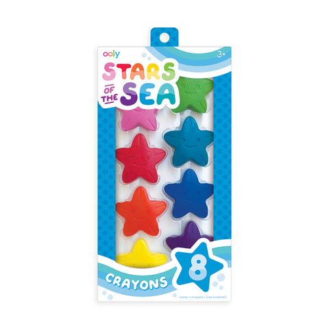 Ooly Stars of the Sea Crayons (Set of 8)