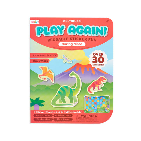 Ooly Play Again Mini Activity Kit (Daring Dinos)