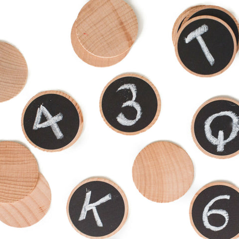 Create N Play Round Wooden Disks