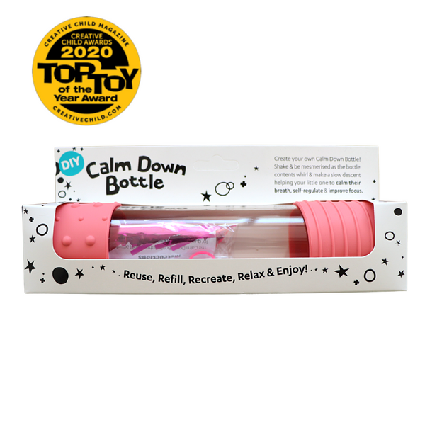 Jellystone Calm Down Sensory Bottle - PINK