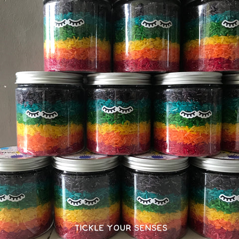 Rainbow Rice Party Favours