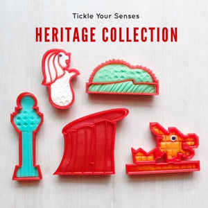Singapore Heritage Playdough Cutters Collection I