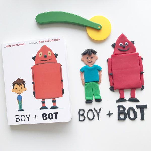 Boy + Bot Playdough Book Kit