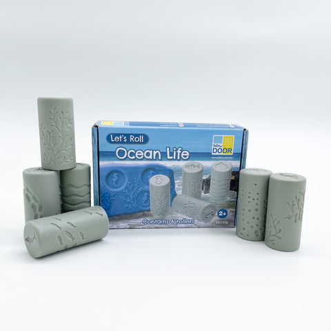 Yellow Door Ocean Life Playdough Rollers