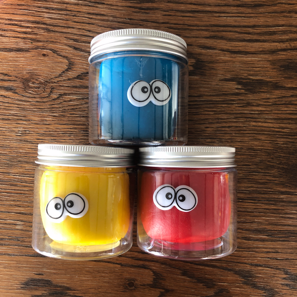 *Bright Colors Playdough Packs [with tubs]