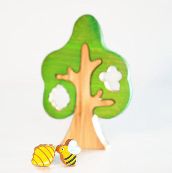 Tree with Bee and Beehive