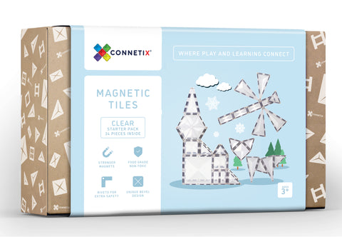 Connetix 34piece Clear Pack *Latest Product*