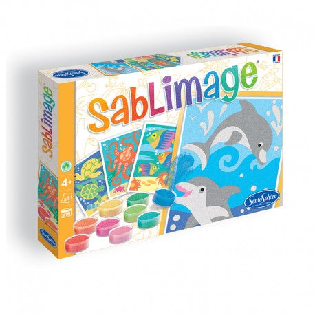 Sentosphere Sablimage Poissons & Dauphins (Fishes & Dolphins Sand Art Kit)