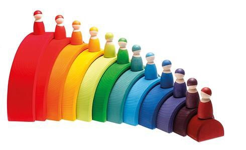 Grimms 12 piece Large Rainbow (Classic, Best Seller) *in stock*