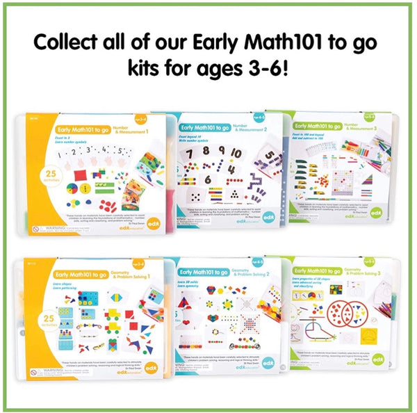Early Math 101 Geometry & Problem Solving *Level 1* Set