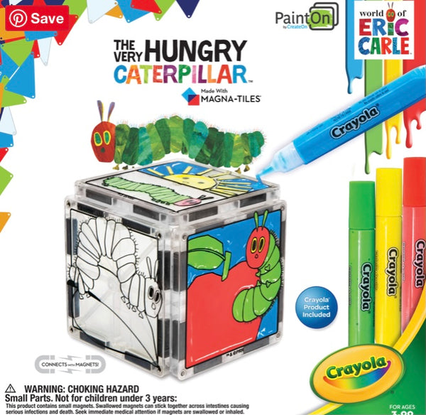 Paint On! The Very Hungry Caterpillar Crayola Magna-Tiles®