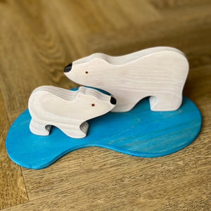 Mikheev Mommy/Daddy & Baby Polar Bear
