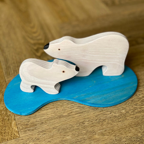 Mikheev Mommy/Daddy & Baby Polar Bear
