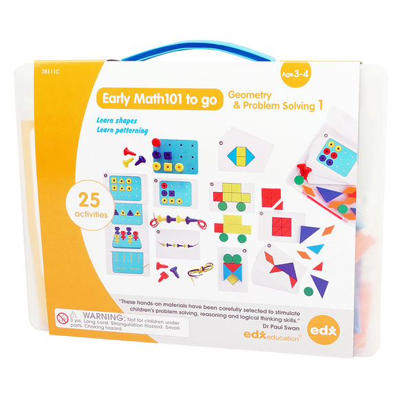 Early Math 101 Geometry & Problem Solving *Level 1* Set