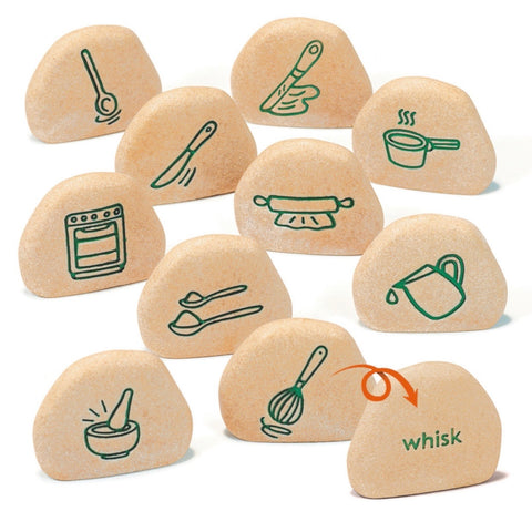 Kitchen Process Stones (Set of 10, Double sided)
