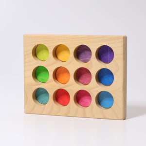 Grimms Sorting Board (Bright Rainbow)