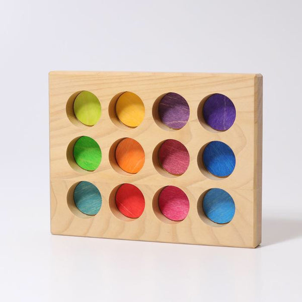 Grimms Sorting Board (Bright Rainbow)