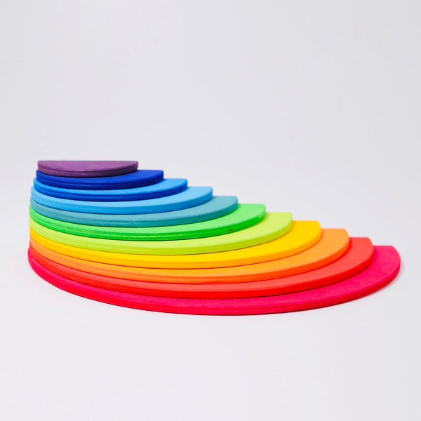 Grimms 11 piece Large Rainbow Semicircles
