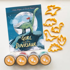 ‘The Girl and the Dinosaur’ Playdough Book Kit