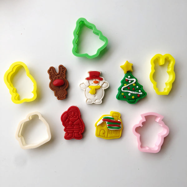 Christmas Characters Playdough Kit I
