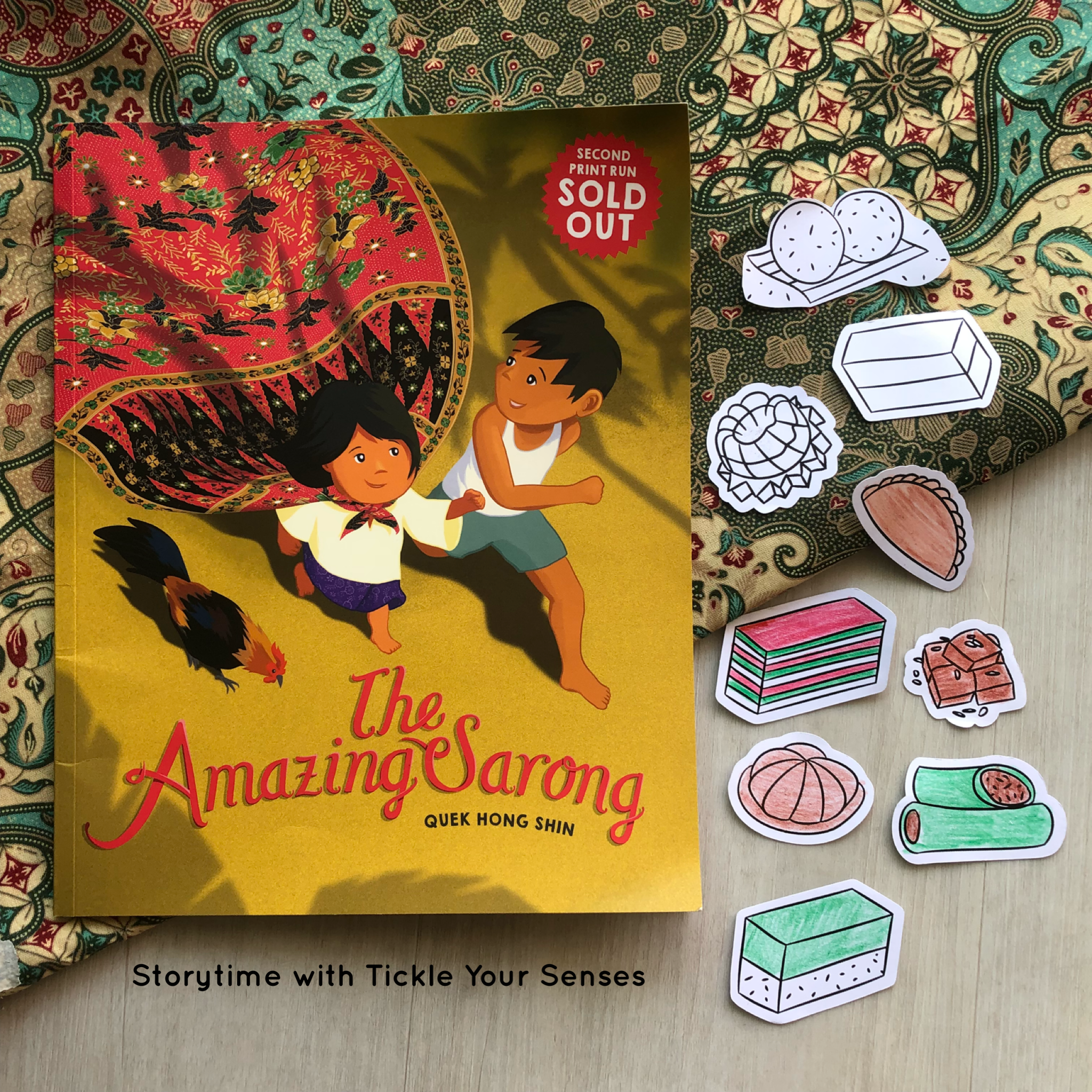 Storytime at Liliewoods Social - 'The Amazing Sarong" by Quek Hong Shin 25 August