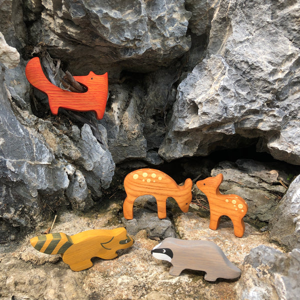 Mikheev Forest Animals Set of 5 *our uniquely curated set*