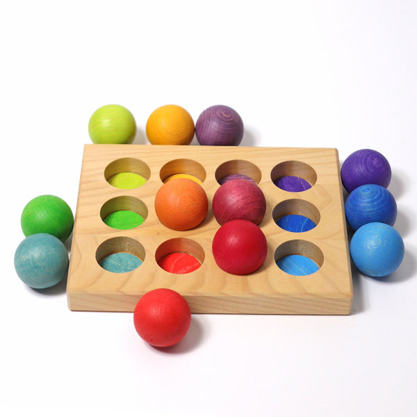 Grimms Sorting Board (Bright Rainbow)