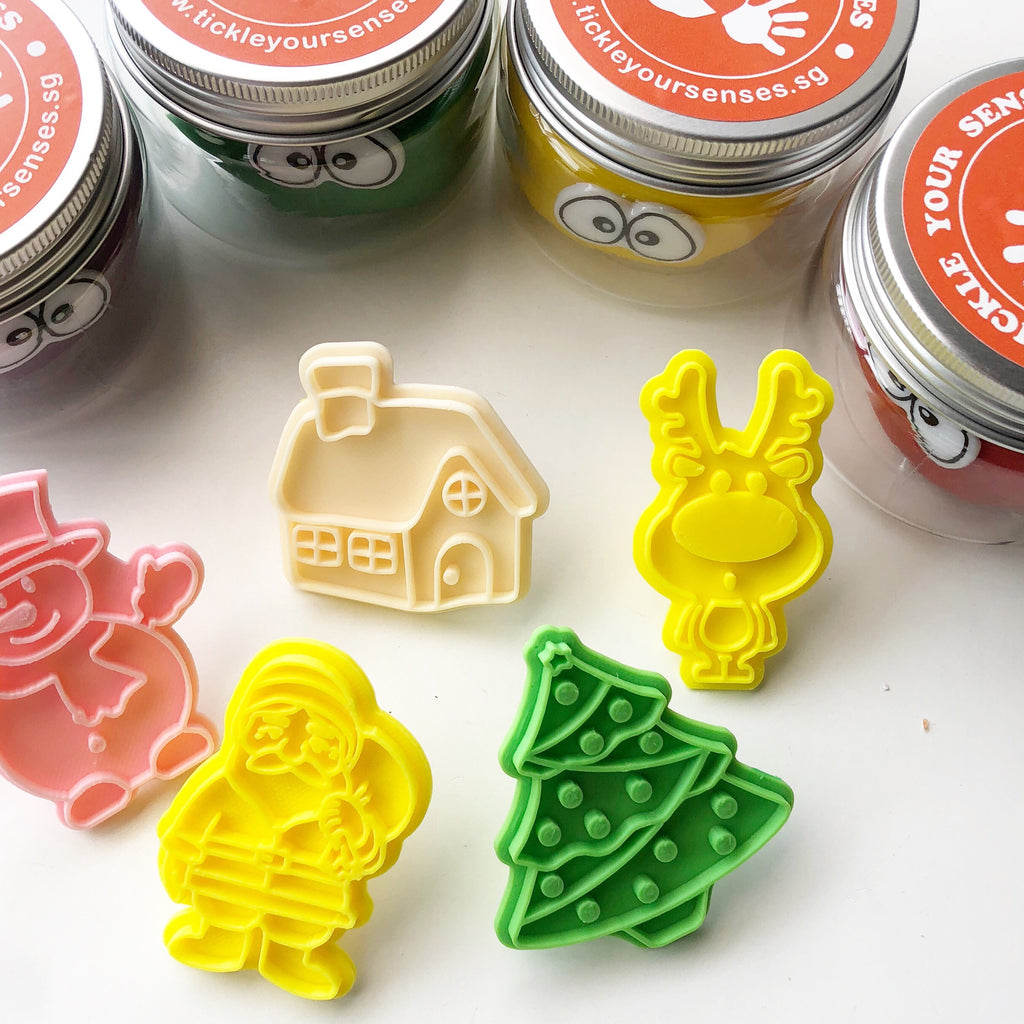 Christmas Characters Playdough Kit I – Tickle Your Senses