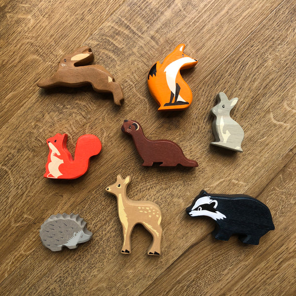 Woodland Animals Set (Lovely Set of 8)
