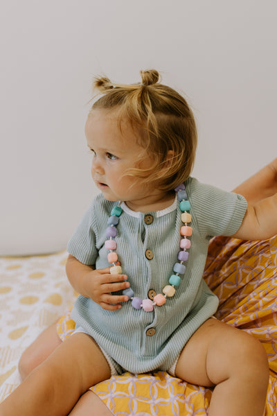 Jellystone Princess & the Pea Pastel Necklace