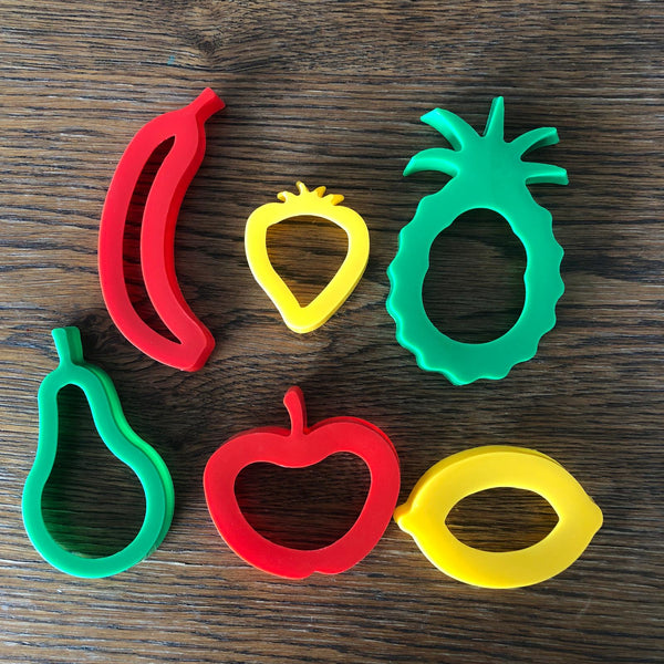 Fruit Playdough Cutters