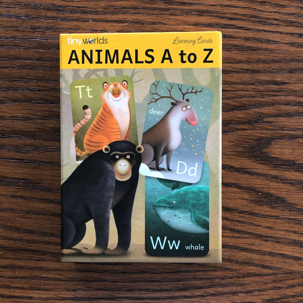 Animals A-Z Cards (local designer!)