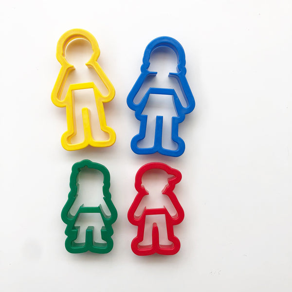 People Playdough Cutters