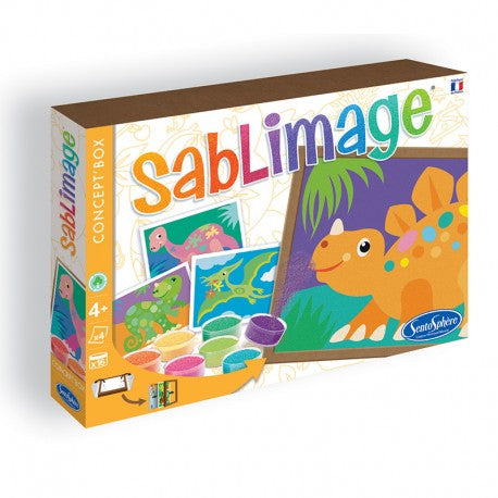 Sentosphere Sablimage Dinosaurs Concept Box (Sand Art Kit)