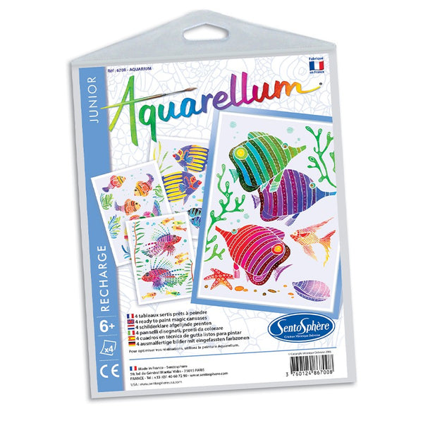 Sentosphere Aquarellum Refill Boards (Buy for use w/ excess paint!)