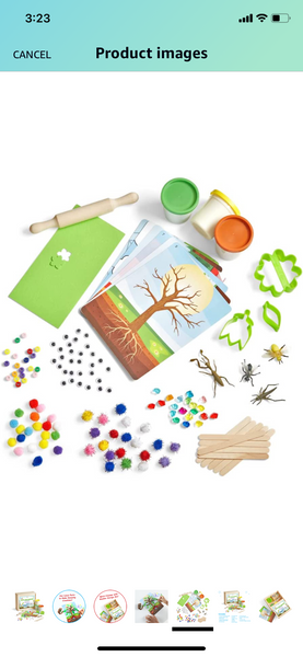 Into the Garden Sensory Activity Set