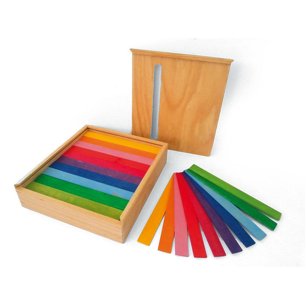 Bauspiel Rainbow Building Rods (100 pieces)