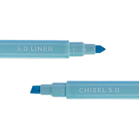 Ooly Pastel Liners Double Sided Markers (Set of 8)