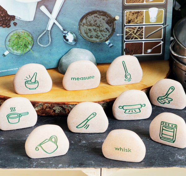 Kitchen Process Stones (Set of 10, Double sided)