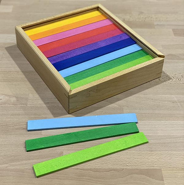 Bauspiel Rainbow Building Rods (100 pieces)