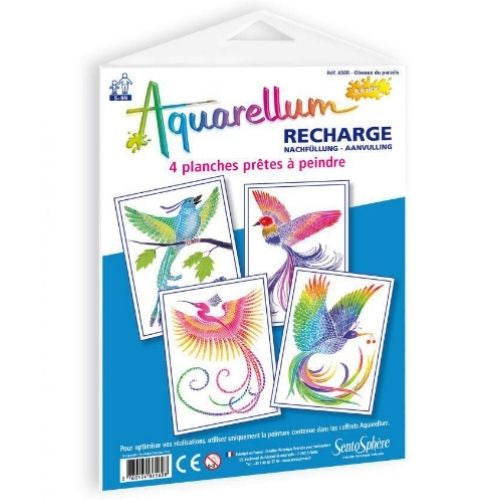 Sentosphere Aquarellum Refill Boards (Buy for use w/ excess paint!)