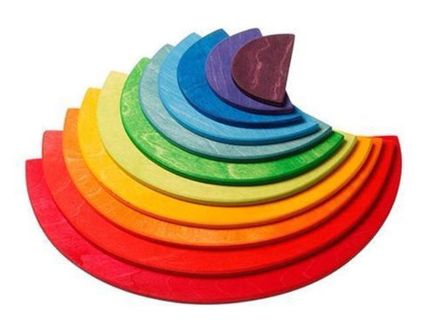 Grimms 11 piece Large Rainbow Semicircles