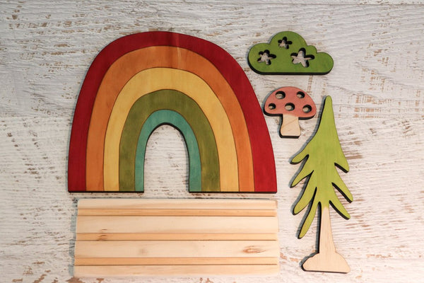 Story Scene - Rainbow Set w/ Stand included