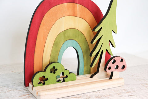 Story Scene - Rainbow Set w/ Stand included